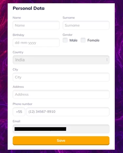 ValorBet India fast account verification with KYC check